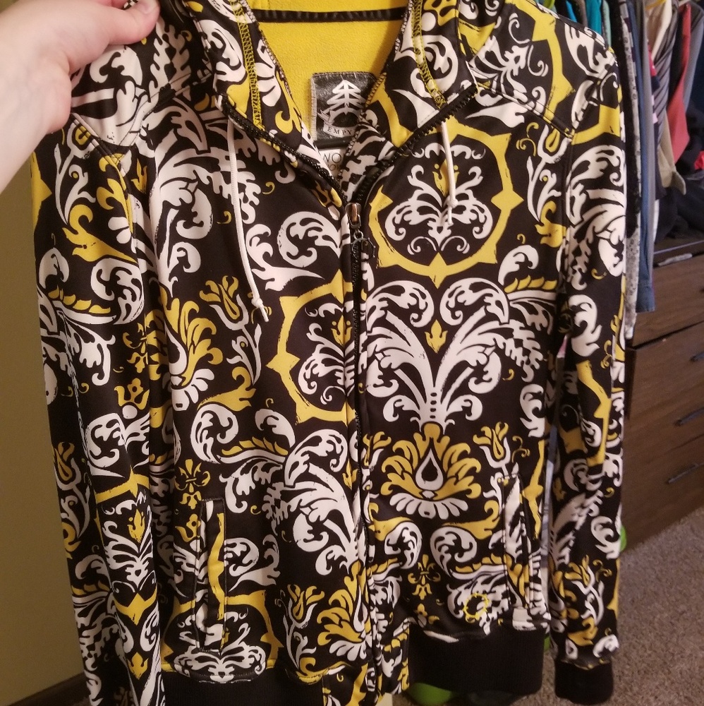 Large Empire zip up hoodie